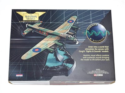 Lot 3283 - Corgi Aviation Archive Sights & Sounds AA32612 1:72 Scale Avro Lancaster MkIII Wing Commander...