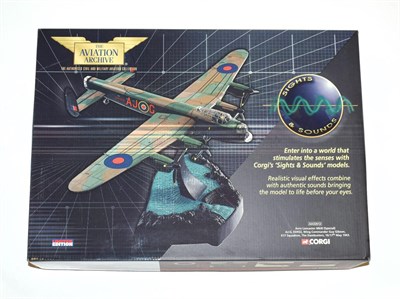 Lot 3284 - Corgi Aviation Archive Sights & Sounds AA32612 1:72 Scale Avro Lancaster MkIII Wing Commander...