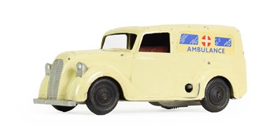 Lot 3321 - Mettoy Diecast Ambulance with clockwork motor (G, some chipping)