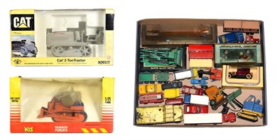 Lot 3322 - Norscot Cat 2-Ton Tractor Ros Travaux Publics (both G-E boxes F-G) together with assorted...