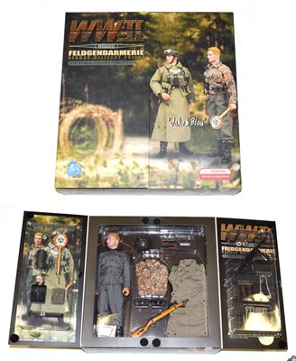 Lot 3331 - Did Corporation 1:6 Scale WWII German Feldgendarmerie Military Police Jakob Blau (E box E)