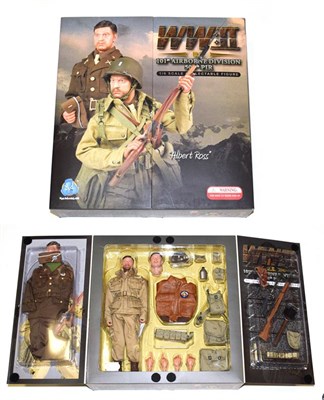 Lot 3334 - Did Corporation 1:6 Scale WWII US 101st Airbourne Division Albert Ross (E box E)