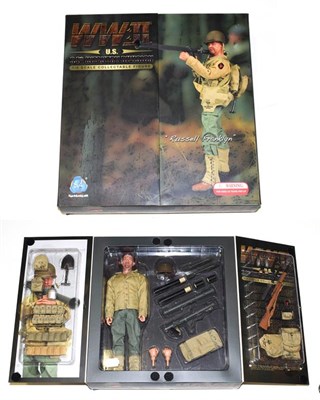 Lot 3338 - Did Corporation 1:6 Scale WWII US 34th Infantry Division Figure Russell Franklyn (E box E)