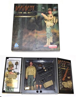 Lot 3339 - Did Corporation 1:6 Scale WWII US 34th Infantry Division Figure Russell Franklyn (E box E)