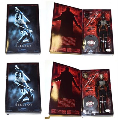 Lot 3347 - Sideshow Collectables Two 12'' Hellboy Figures Kroenen different versions (both E boxes E-G) (2)