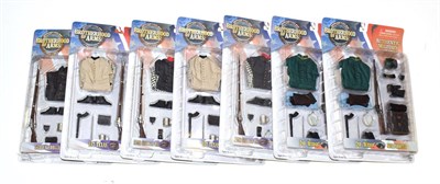 Lot 3349 - Sideshow Toy Brotherhood Of Arms Uniform Packs 2x2nd Berdan Sharpshooters, 2x18th Georgia Bn...