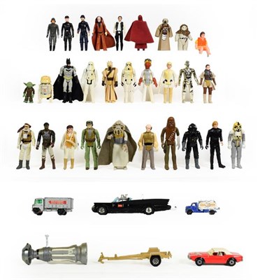 Lot 3353 - Star Wars Various Unboxed Figures including Luke Skywalker, Han Solo, Chewbacca, Tusken Raider,...