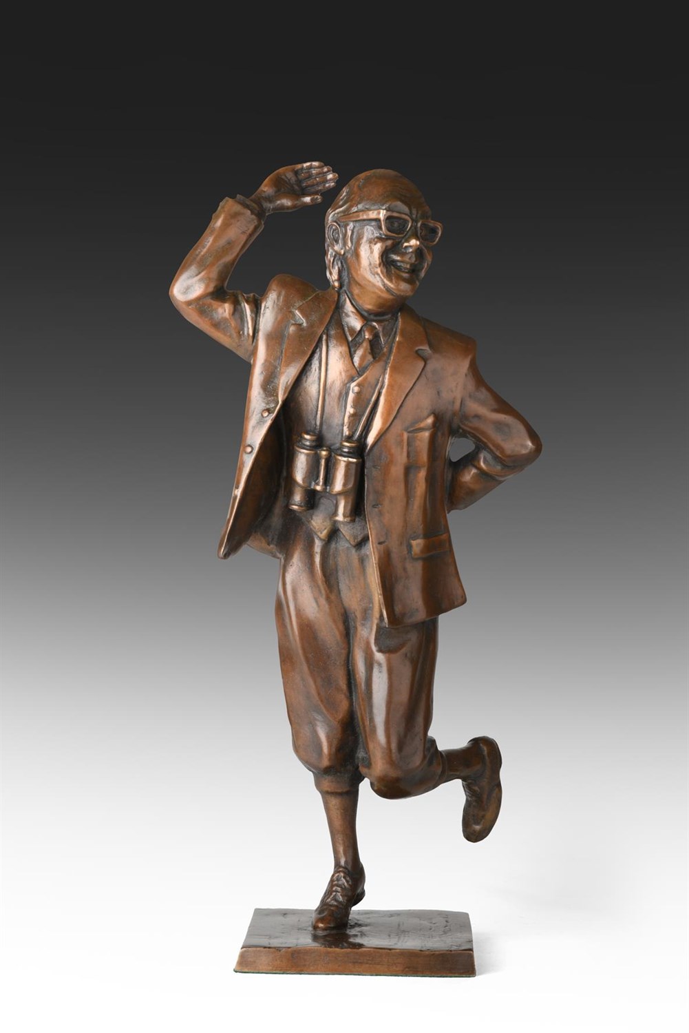 Lot 1064 - Graham Ibbeson MA (b.1951) Eric Morecambe Maquette Signed and inscribed A/P, bronze, 38.5cm...