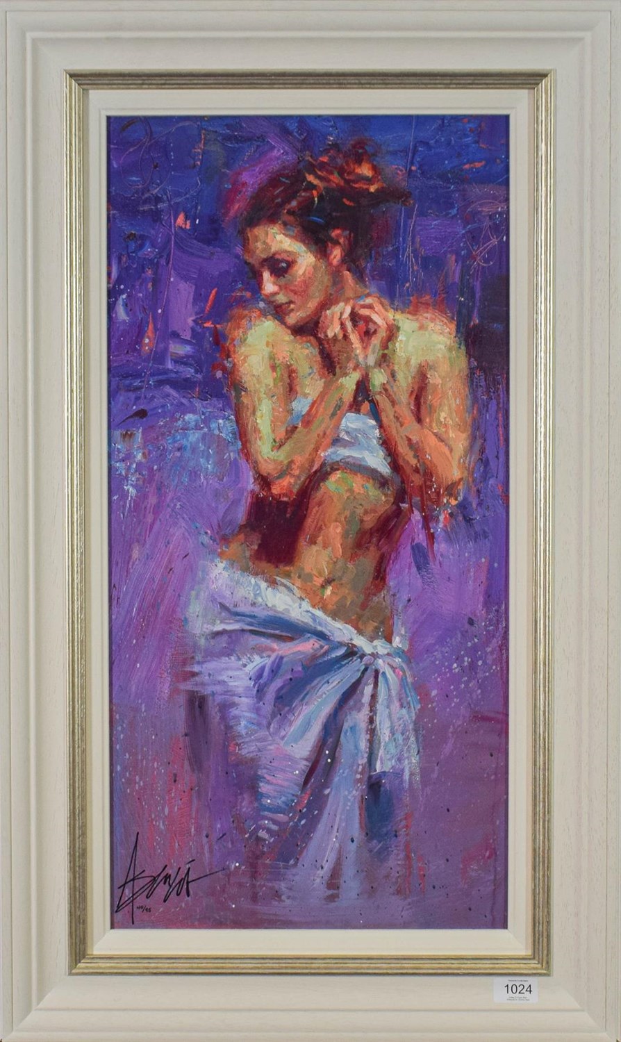 Lot 1024 - Henry Asencio (Contemporary) ''Prelude to a Treasure'' Signed and numbered 40/95, giclee print...