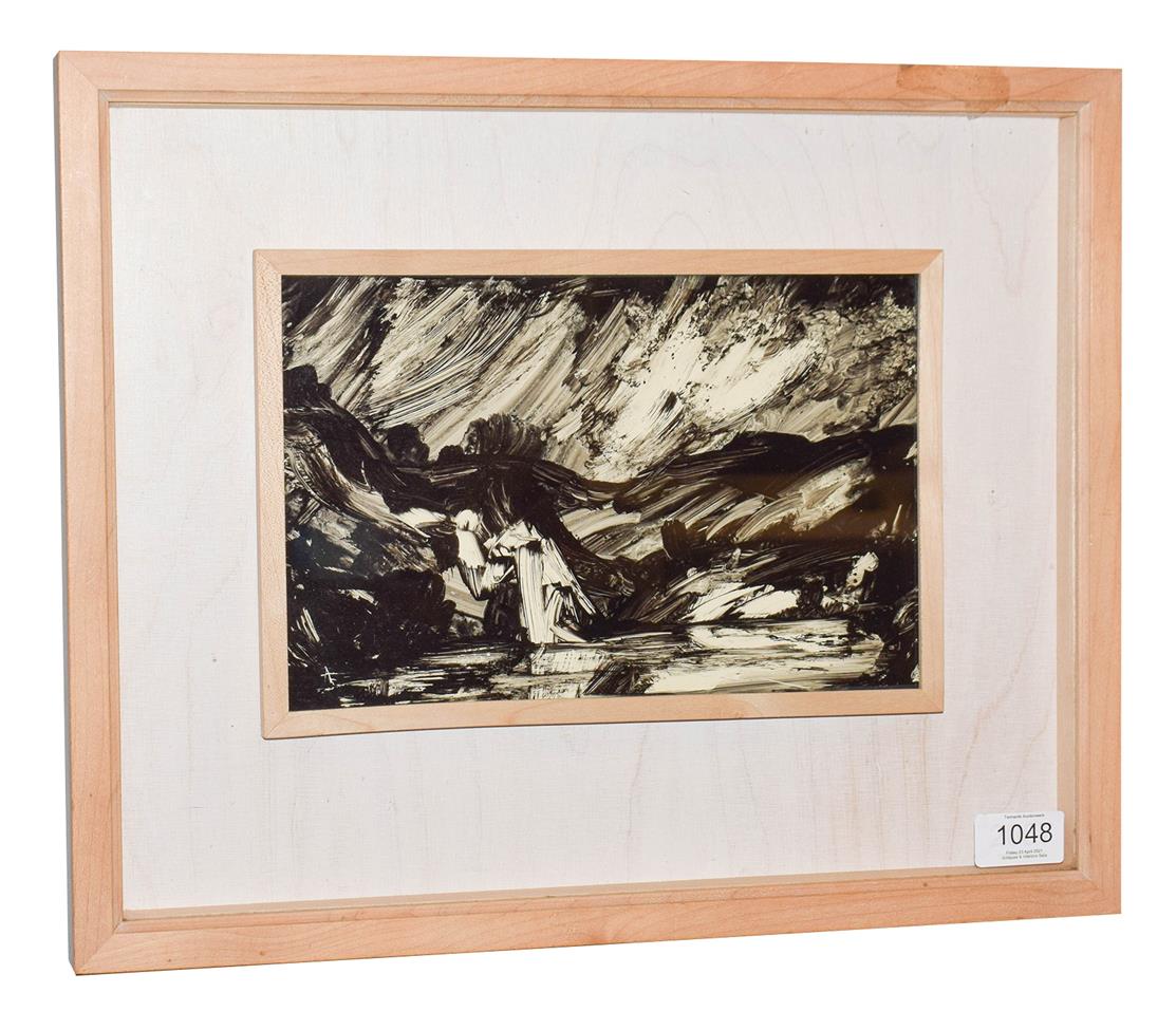 Lot 1048 - Allen Freer (b.1926) ''Berisford Dale Derbyshire'' Signed and inscribed verso, black ink and...
