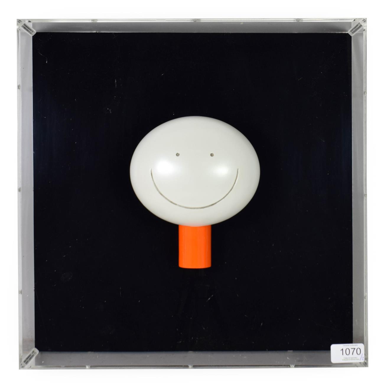 Lot 1070 - Doug Hyde (Contemporary) ''The Smile'' Limited edition, cold cast porcelain contained in a...