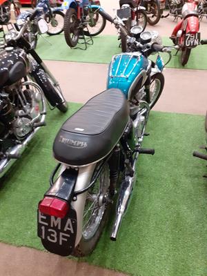 Lot 246 - 1968 Triumph T100 Motorcycle Registration number: EMA 13F Date of first registration: 04 06...