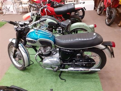 Lot 246 - 1968 Triumph T100 Motorcycle Registration number: EMA 13F Date of first registration: 04 06...