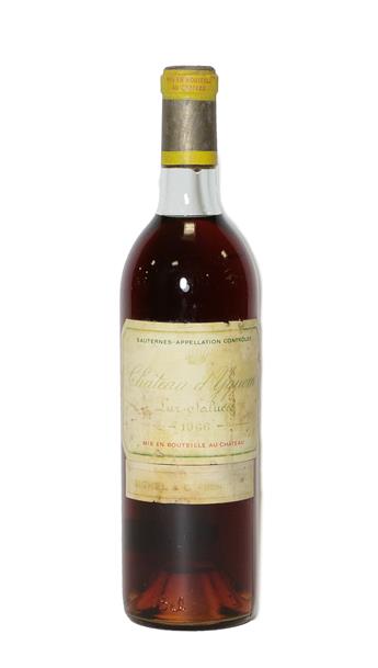 Lot 2019 - Château d'Yquem Lur Saluces 1966 (one bottle)