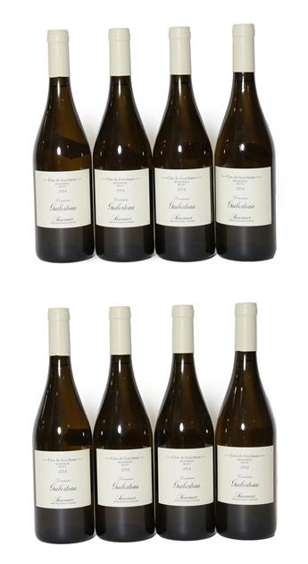 Lot 2066 - Domaine Guiberteau Clos De Guichaux 2014 Saumur, white wine (eight bottles)