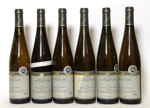 Lot 2076 - Ewald Friederich Erben, 1992 Auslese Riesling (seventeen bottles), Ewald Friederich Erben, 1990...