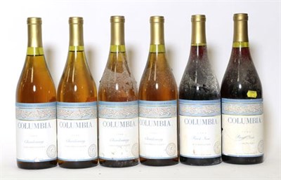 Lot 2089 - Columbia Winery, Yakima Valley, USA, Gewürztraminer 1988 (five bottles), Columbia Winery, Columbia