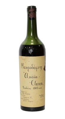 Lot 2093 - 1883 Achaia Clauss Mavrodaphne, Greece, Peloponnese (one bottle), Château Ducla 1983, private...