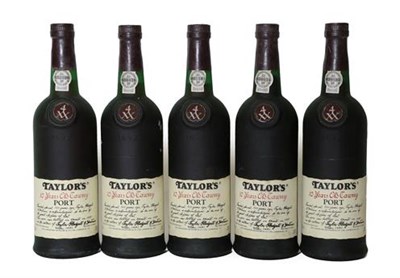 Lot 2120 - Taylor's 10 Year Old Tawny Port, bottled 1985 (five bottles)