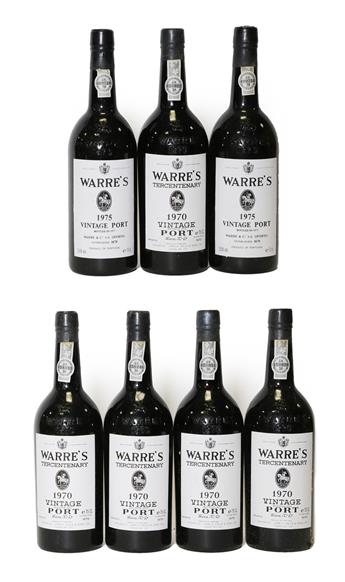 Lot 2127 - Warre's 1970 Vintage Port (five bottles), Warre's 1975 Vintage Port (two bottles) (7)