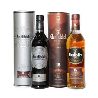 Lot 2133 - Glenfiddich 12 Years Old Caoran Reserve Single Malt Scotch Whisky, 40% vol 70cl, in original...