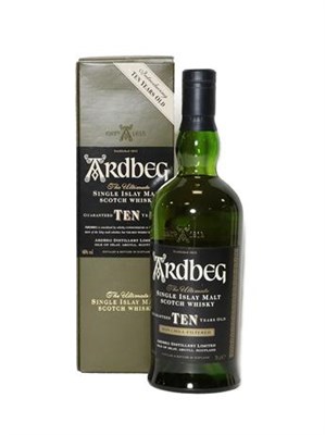 Lot 2152 - Ardbeg 10 Year Old Single Malt Scotch Whisky, 46% vol 70cl, in original cardboard sleeve (one...