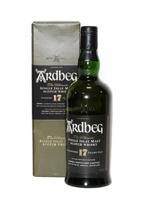 Lot 2153 - Ardbeg 17 Year Old Single Malt Scotch Whisky, 40% vol 70cl, in original cardboard sleeve (one...