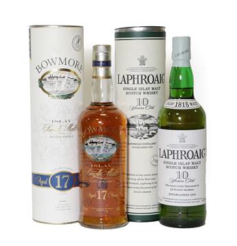 Lot 2158 - Bowmore 17 Year Old Islay Single Malt Scotch Whisky, 43% vol 70cl, in original cardboard tube...