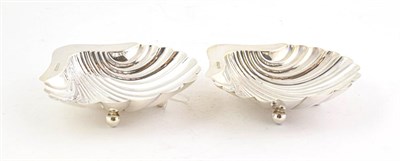 Lot 62 - A Pair of Edward VII Silver Butter-Shells, by Henry Atkin Brothers, Sheffield 1907, each...
