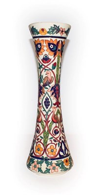 Lot 239 - A large Moorcroft Bullerswood Revisited pattern vase, designed by Rachel Bishop, impressed...