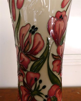 Lot 248 - A large Moorcroft Rosebay Willow Herb pattern vase, shape 365/16, designed by Rachel Bishop,...