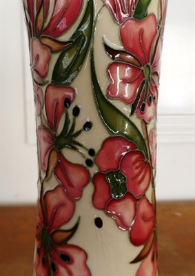 Lot 248 - A large Moorcroft Rosebay Willow Herb pattern vase, shape 365/16, designed by Rachel Bishop,...