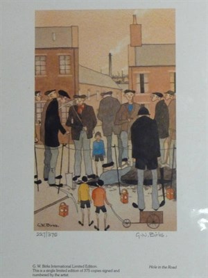 Lot 975 - After Geoffrey W. Birks YWS (1929-1993)  "Hole in the Road"; "Three of the Best"; "In Trouble...