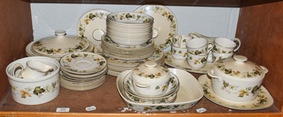 Lot 284 - A Royal Doulton Larchmont pattern part dinner and tea service (one tray)