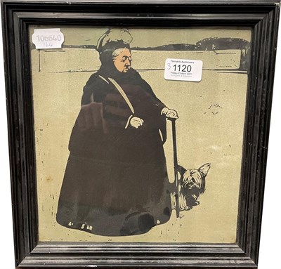 Lot 1120 - Two 19th century satirical coloured engravings titled 'Metallic tractors' and 'A mop in a...