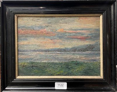 Lot 1122 - Circle of Mark Senior impressionist oil, unsigned 20cm by 27cm
