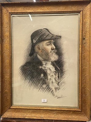 Lot 1131 - James Levinson (Early 20th century) Portrait of Frederick George Lloyd (1845-1904), High Sheriff of