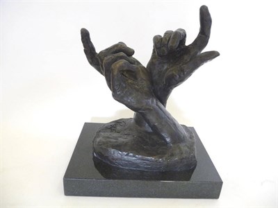 Lot 1003 - Rolf Harris (b.1930) Australian "Intuition" A bronze sculpture, Edition No.72/595, signed in...