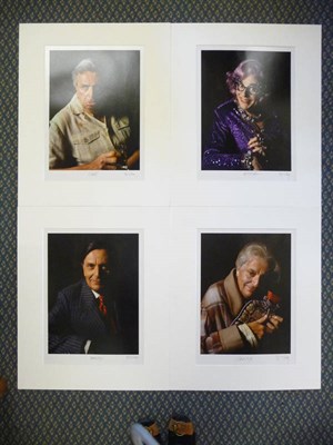 Lot 1027 - Lewis Morley (1925) British Portraits of Barry Humphries titled Barry, Edna, Sandy and Les, A...