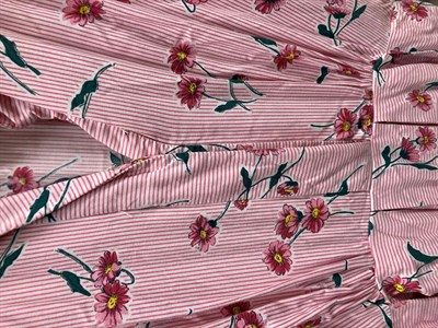 Lot 2082 - Circa 1950 and Later Ladies' Printed Cotton Day Dresses, comprising a Horrockses Fashions strapless