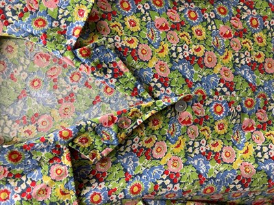 Lot 2082 - Circa 1950 and Later Ladies' Printed Cotton Day Dresses, comprising a Horrockses Fashions strapless