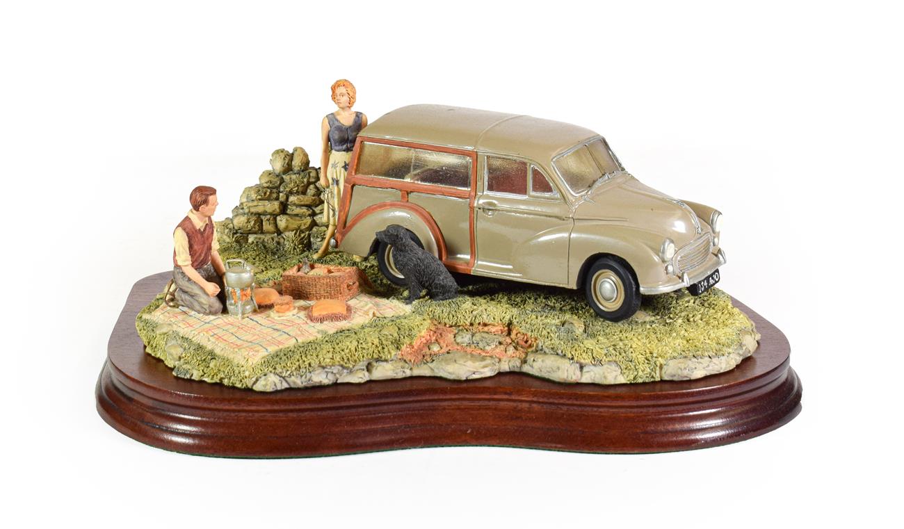 Lot 3 - Border Fine Arts 'A Day in the Country' (Morris 100 Traveller), model No. JH93 by David Walton,...
