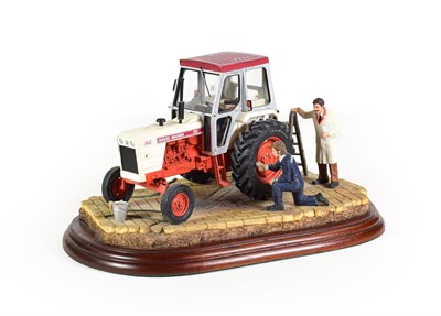 Lot 36 - Border Fine Arts 'Getting Ready For Smithfield', model No. A2143 by Ray Ayres, on wood base,...