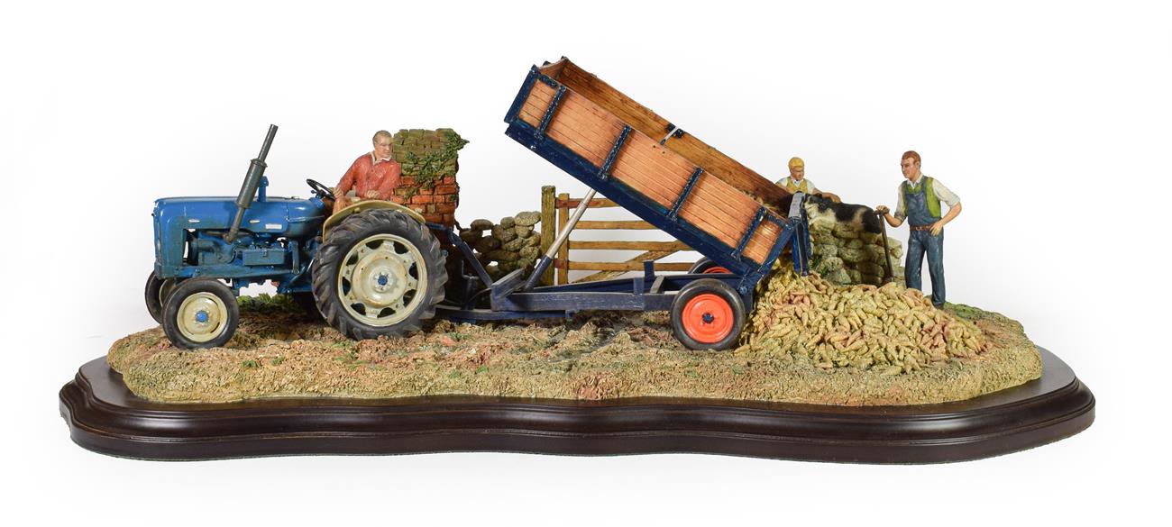 Lot 132 - Country Artists 'Harvesting The Beet', model No. 01673 by Keith Sherwin, limited edition 19/350, on