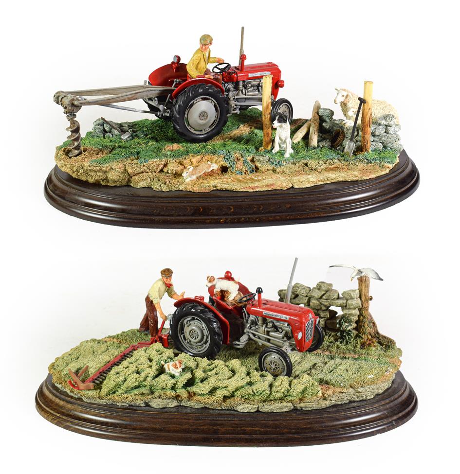 Lot 137 - Country Artists 'Securing The Field', model No. 01064, limited edition 471/850, and 'First...