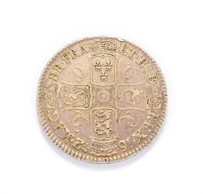 Lot 4020 - Charles II (1660 - 1685), 1672  Crown. Obv: Third, laureate bust of Charles II right, inverted...