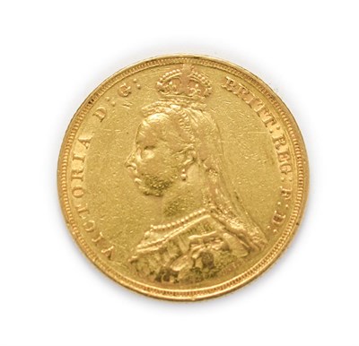 Lot 4031 - Victoria (1837 - 1901), 1888 Sydney Mint Sovereign. Obv: Jubilee bust of Victoria left, J.E.B....