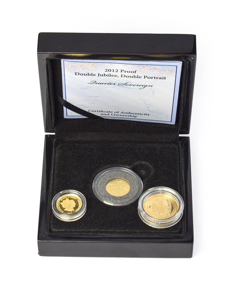 Lot 4089 - Tristan Da Cunha, 2012 Half-Sovereign. 3.99g of 22ct (.916) gold. Obv: Crowned head of Elizabeth II