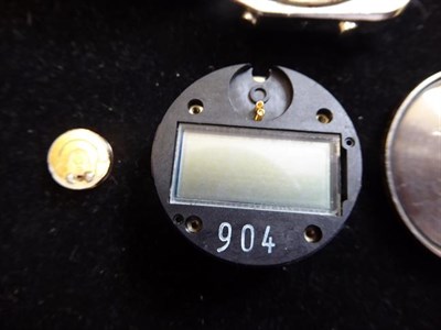 Lot 2138 - A Stainless Steel Electronic Digital Alarm Wristwatch, signed Omega, model: Memomaster, ref: ST...