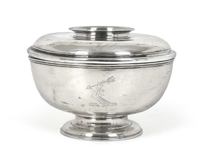 Lot 2184 - A George I Silver Sugar-Bowl and Cover, by William Fleming, London, Apparently 1717, the bowl...
